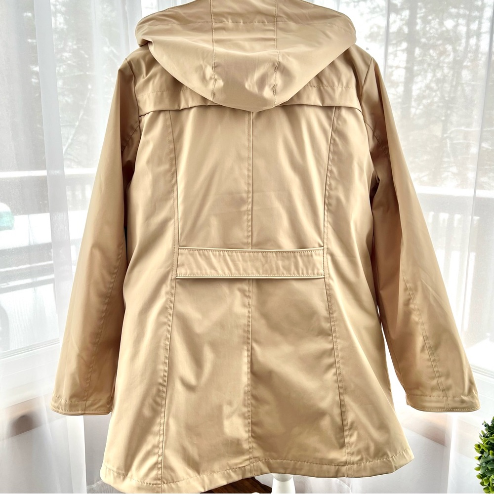 Lands’ End Ladies 3-in-1 Systems Jacket Tan Size Large NWT - Picture 4 of 16